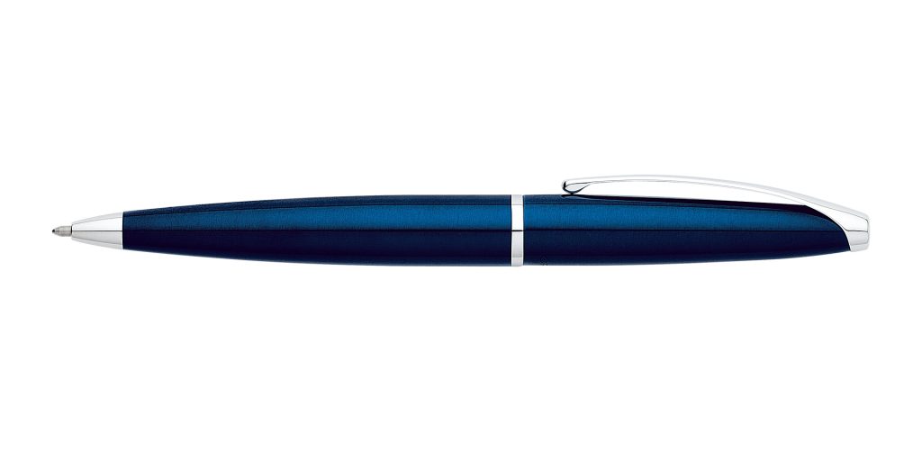 AT882 37 ATX Translucent Blue Lacquer Ballpoint Pen Bookline