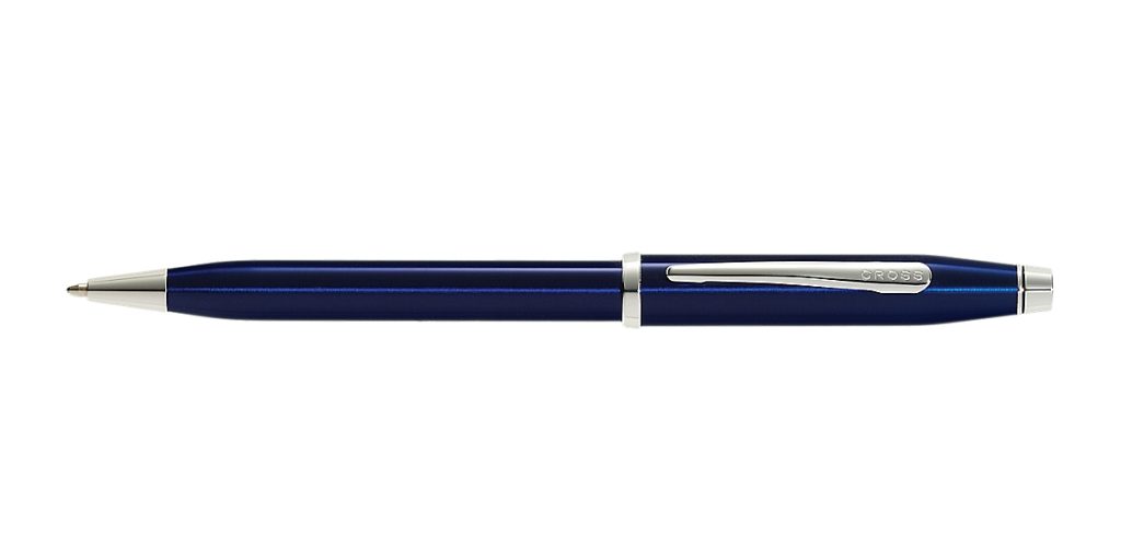 Century Ii Translucent Blue Lacquer Ballpoint Pen – Bookline