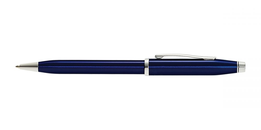 Century II Translucent Blue Lacquer Ballpoint Pen – Bookline