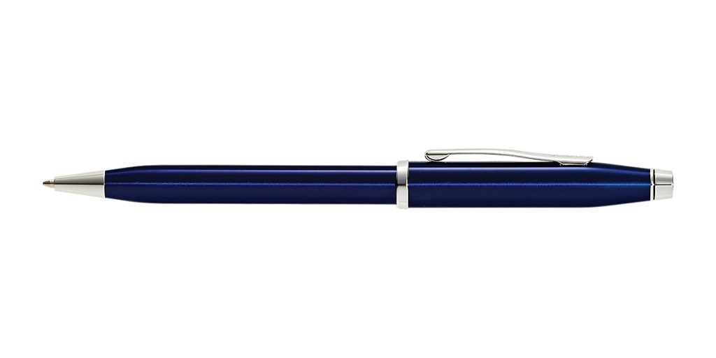 Century II Translucent Blue Lacquer Ballpoint Pen – Bookline